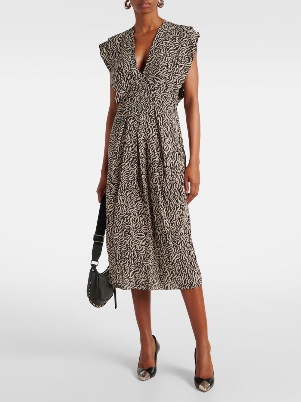 ISABEL MARANT Epolia Midi Dress EU38